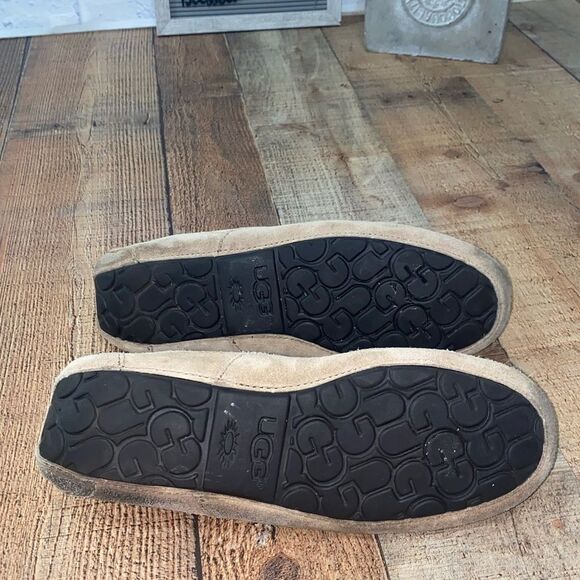 UGG ASCOT PINNACLE SAND SHEARLING HORWEEN LEATHER SHOE US 9 - Picture 10 of 10